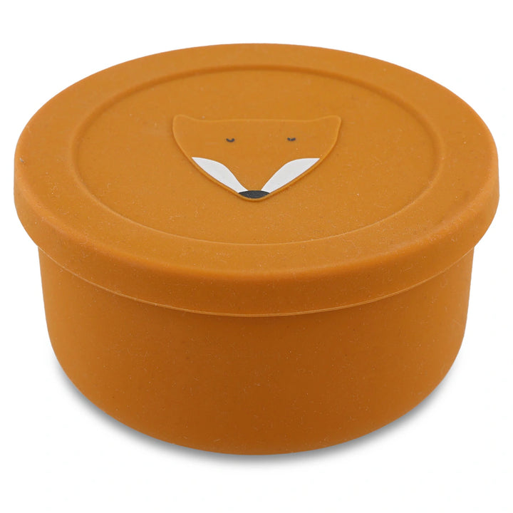 Trixie Silicone Snack Pot with Lid Mr.Fox