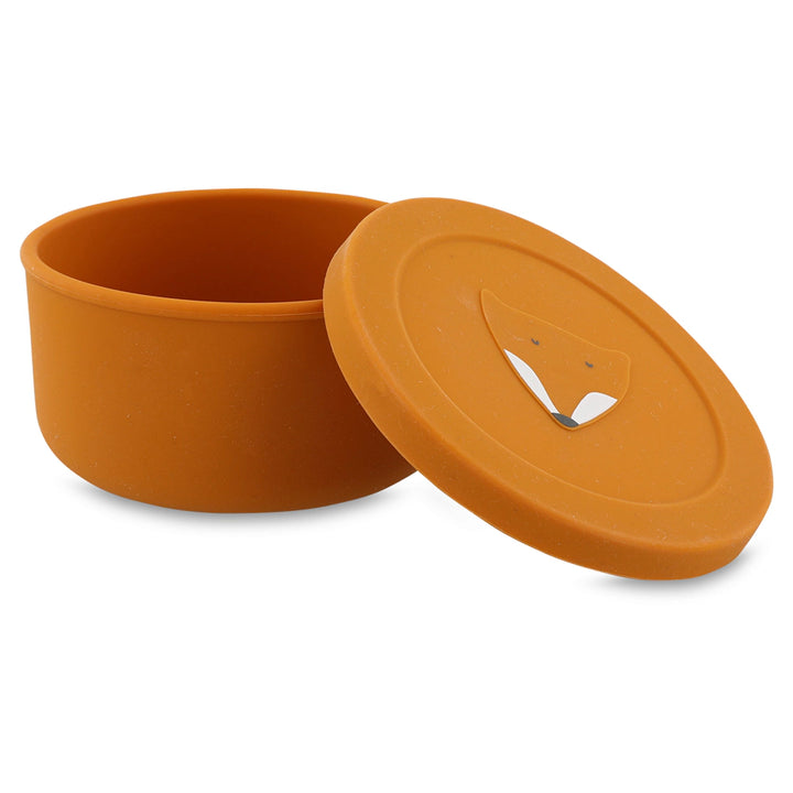 Trixie Silicone Snack Pot with Lid Mr.Fox