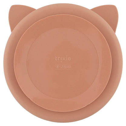 Trixie Silicone Divided Plate with Suction Mrs.Cat