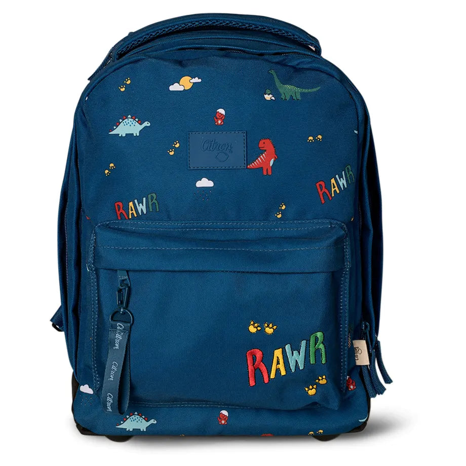 Citron Trolley Bag (Blue Dino)