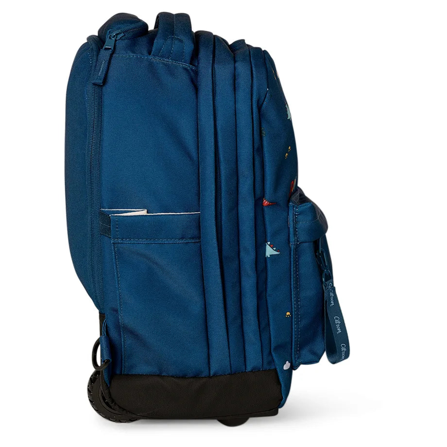 Citron Trolley Bag (Blue Dino)