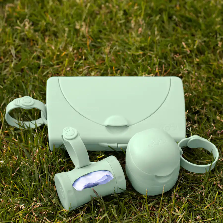 Ubbi On-The-Go Pacifier Holder (Sage)