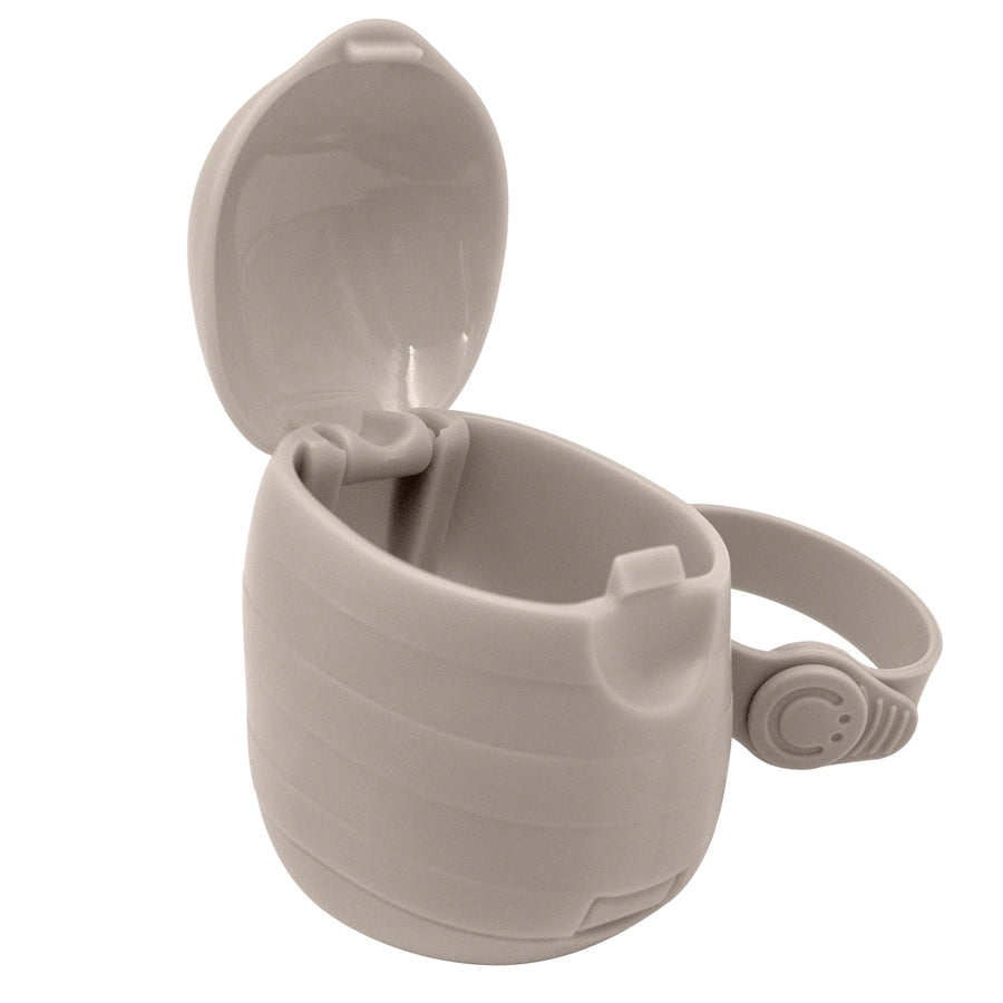 Ubbi On-The-Go Pacifier Holder (Taupe)