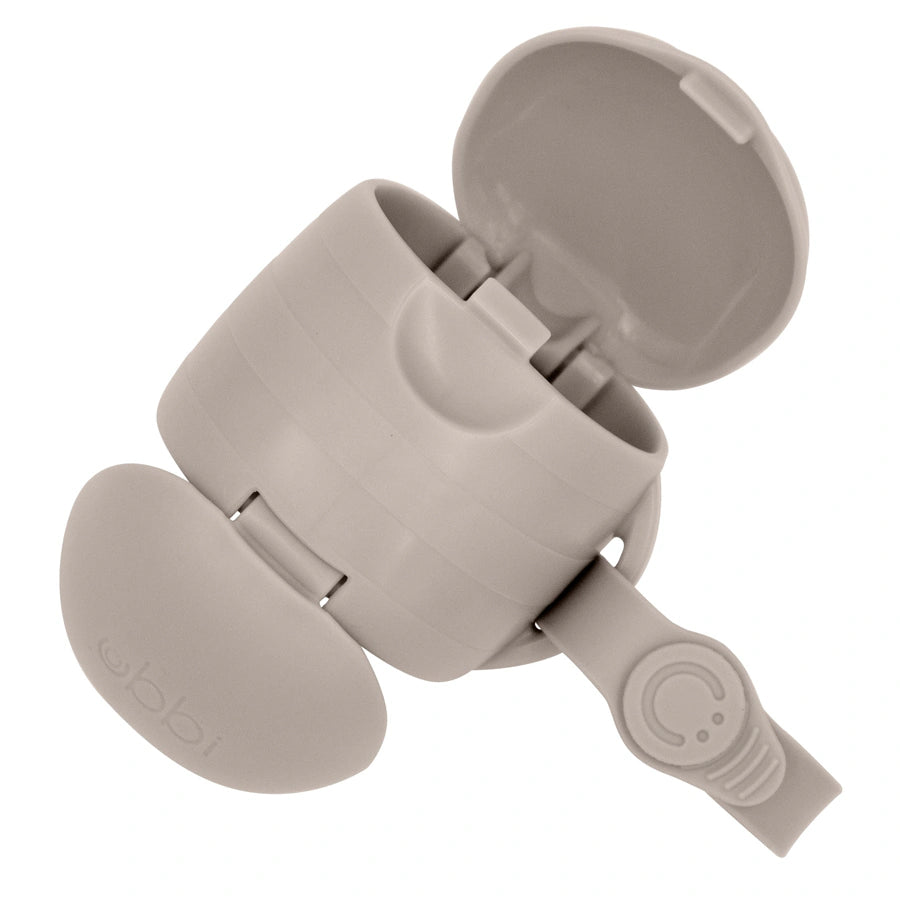 Ubbi On-The-Go Pacifier Holder (Taupe)