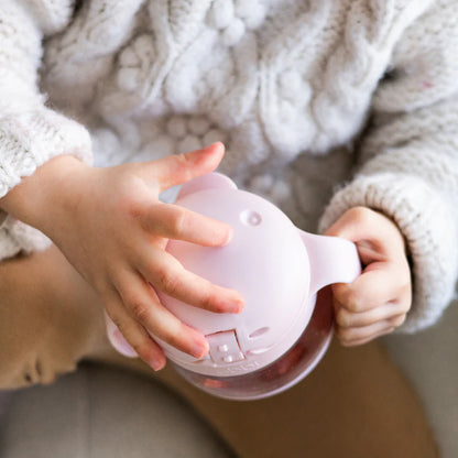 Ubbi Tweat Snack Container (Blush Pink)