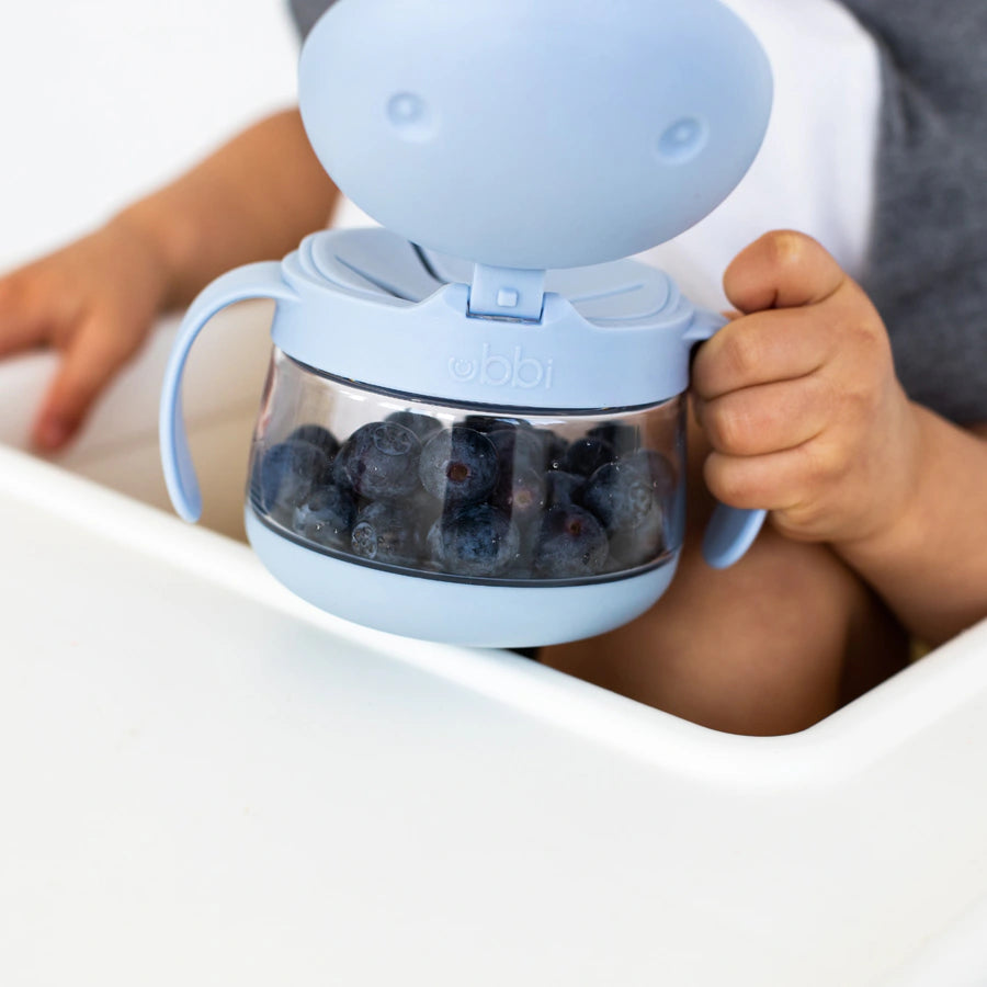 Ubbi Tweat Snack Container (Cloudy Blue) Ubbi Tweat Snack Container (Cloudy Blue)