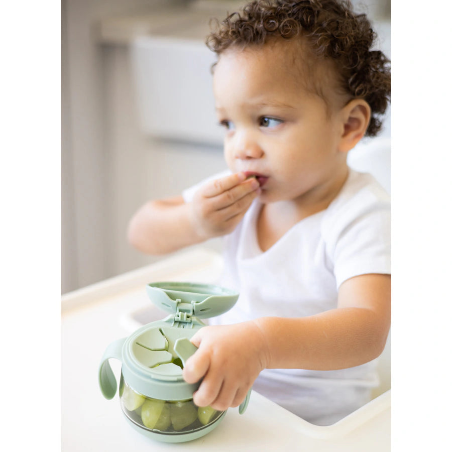 Ubbi Tweat Snack Container (Sage) Ubbi Tweat Snack Container (Sage)