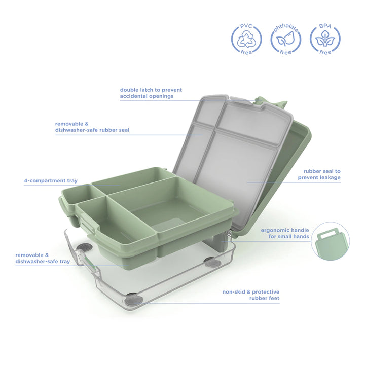 Ubbi Bento Box (Cloudy Blue)
