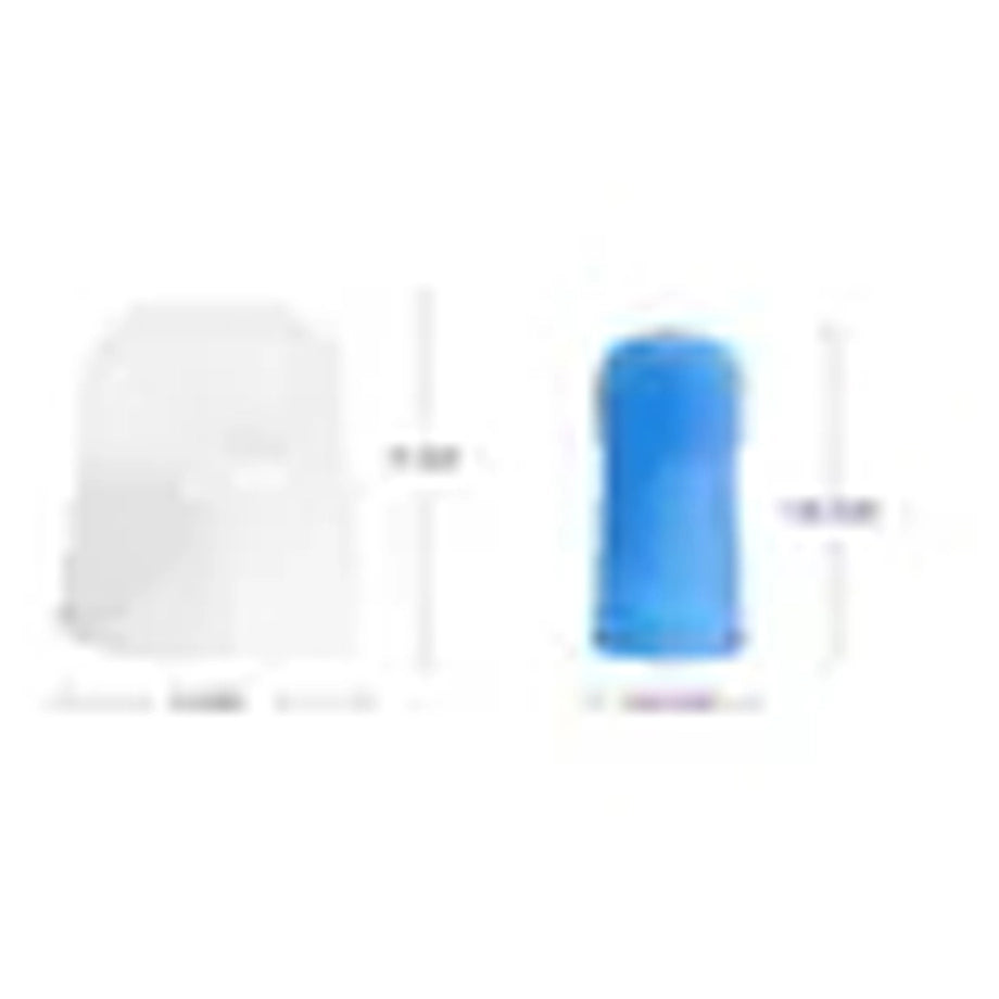 Ubbi Silicone Finger Toothbrushes with Case 2 Pack (Polaris)