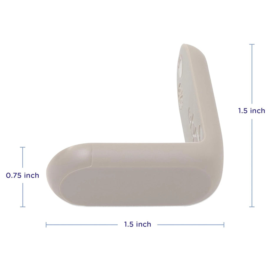 Ubbi Corner Protector Set 16-Piece (Taupe)