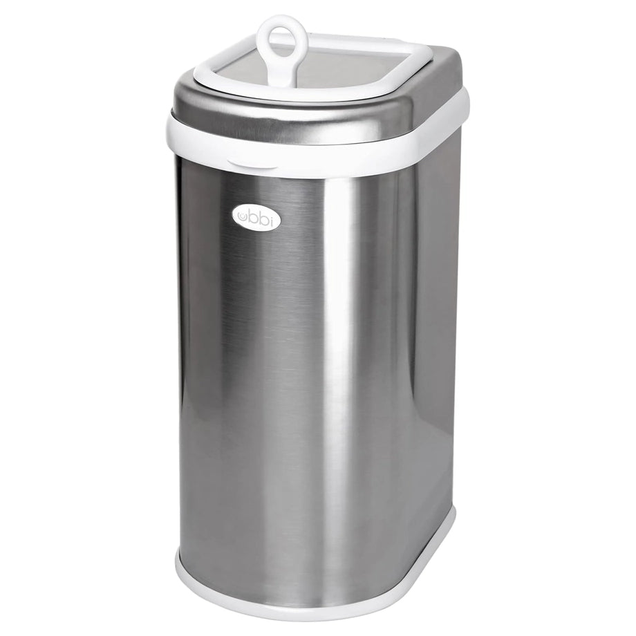 Ubbi Pet Waste Pail (Chrome)