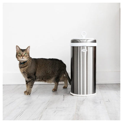 Ubbi Pet Waste Pail (Chrome)