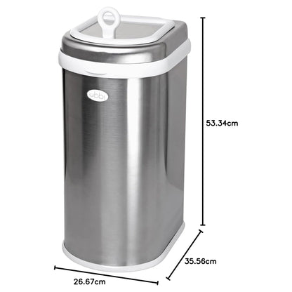 Ubbi Pet Waste Pail (Chrome)
