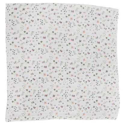 Little Unicorn Cotton Muslin Swaddle Single (Garden Bees)