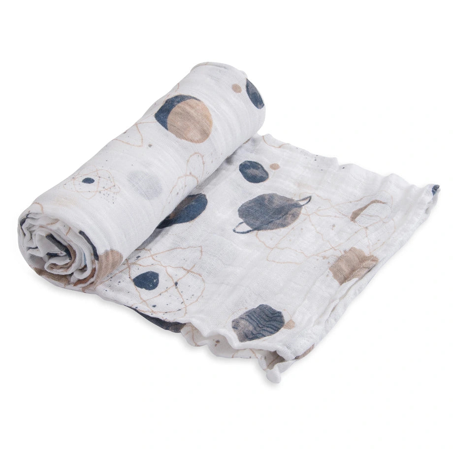 Little Unicorn Cotton Muslin Swaddle Single (Planetary)