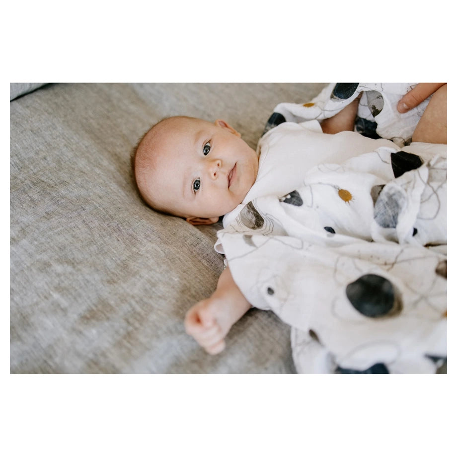 Little Unicorn Cotton Muslin Swaddle Single (Planetary)