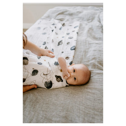 Little Unicorn Cotton Muslin Swaddle Single (Planetary)