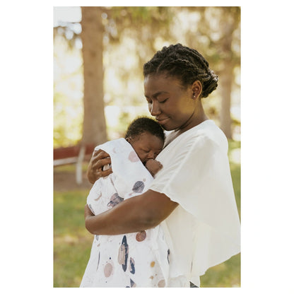 Little Unicorn Cotton Muslin Swaddle Single (Planetary)