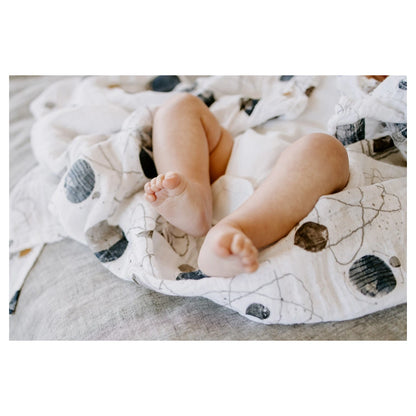 Little Unicorn Cotton Muslin Swaddle Single (Planetary)
