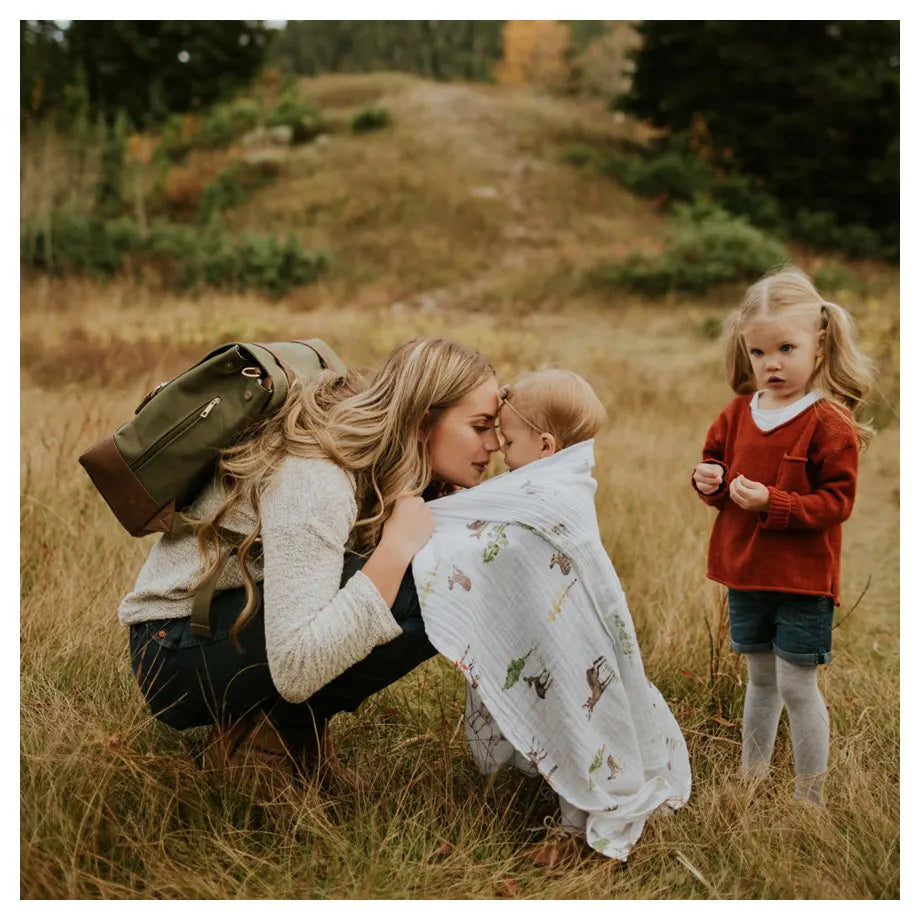 Little Unicorn Cotton Muslin Swaddle Single (Oh Deer)