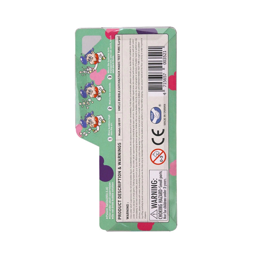 Uncle Bubble Catch & Stack Magic Tube 20ml Uncle Bubble Catch & Stack Magic Tube 20ml