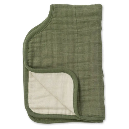 Little Unicorn Cotton Muslin Burp Cloth (Fern)