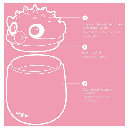 Utilife Food Jar Vacuum Thermos (Pufferfish)