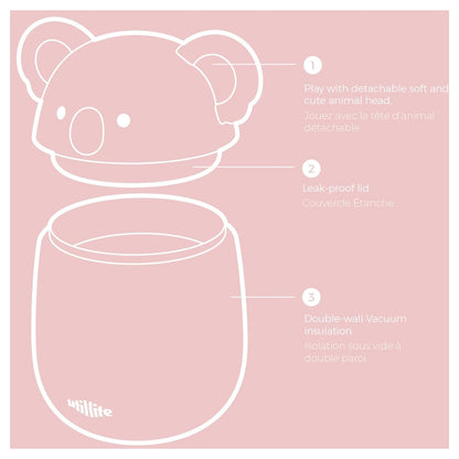 Utilife Food Jar Vacuum Thermos (Koala)