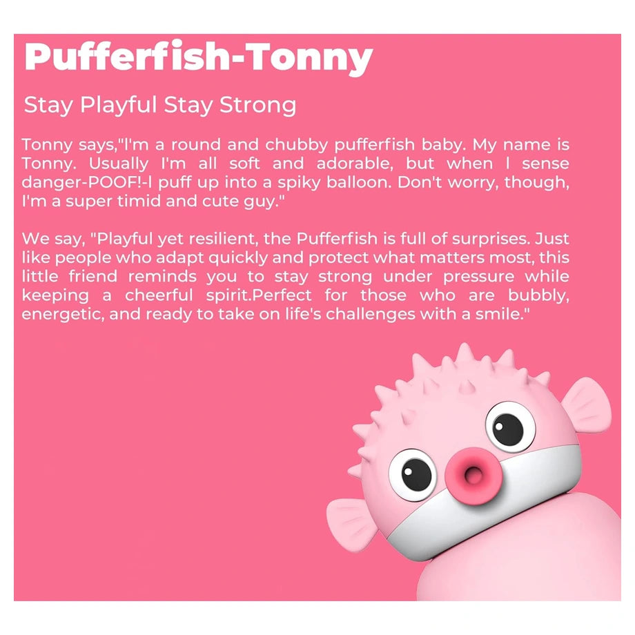 Utilife Water Bottle BPA-Free (Pufferfish)