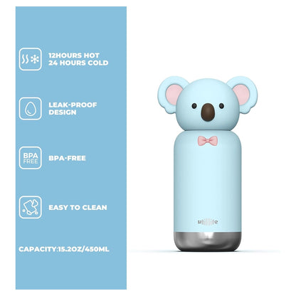 Utilife Water Bottle BPA-Free (Koala)