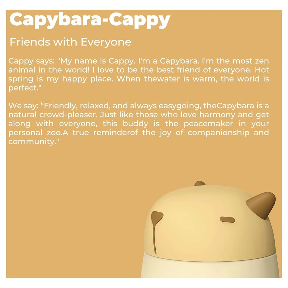 Utilife Water Bottle BPA-Free (Capybara)