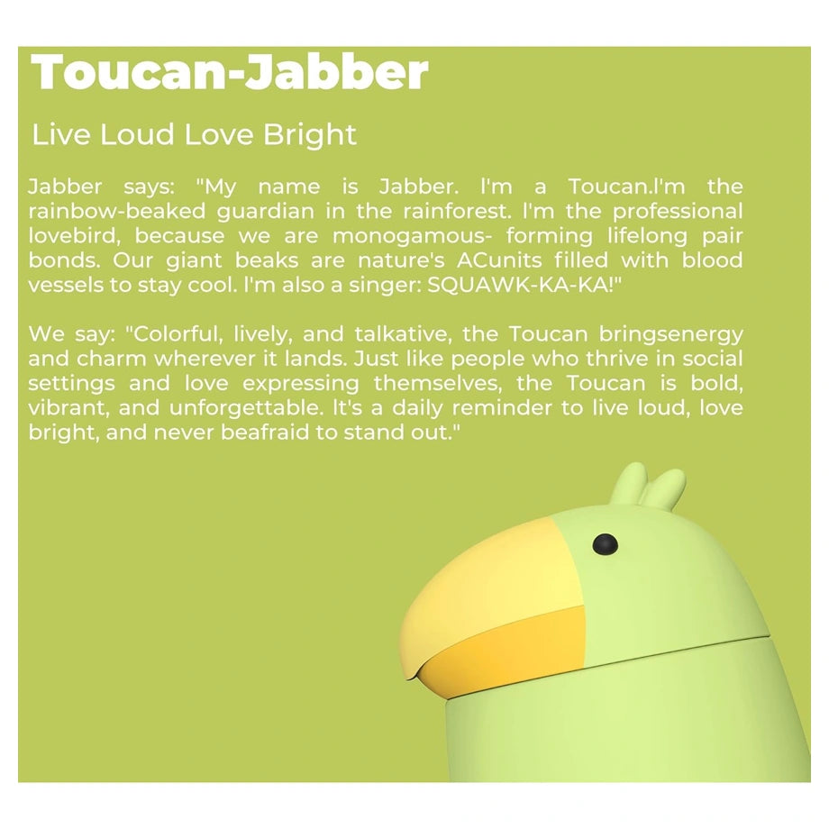 Utilife Water Bottle BPA-Free (Toucan)