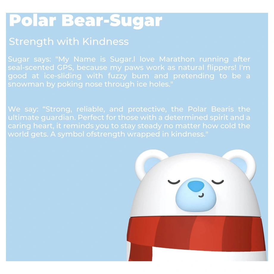 Utilife Water Bottle BPA-Free (Polar Bear)