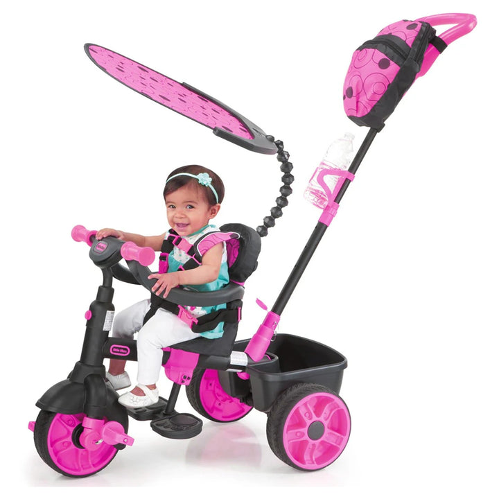 Little Tikes 4-in-1 Deluxe Edition Trike Neon (Pink)