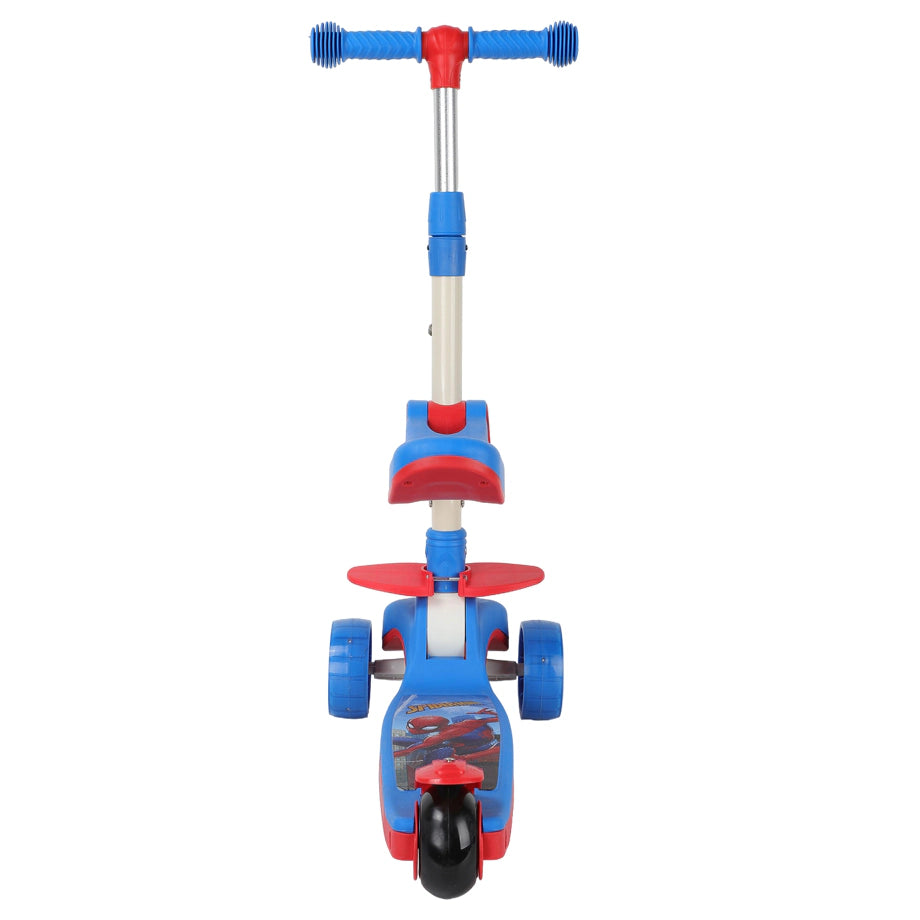 Mesuca Marvel Spider-Man 2-in-1 Foldable Twist Scooter