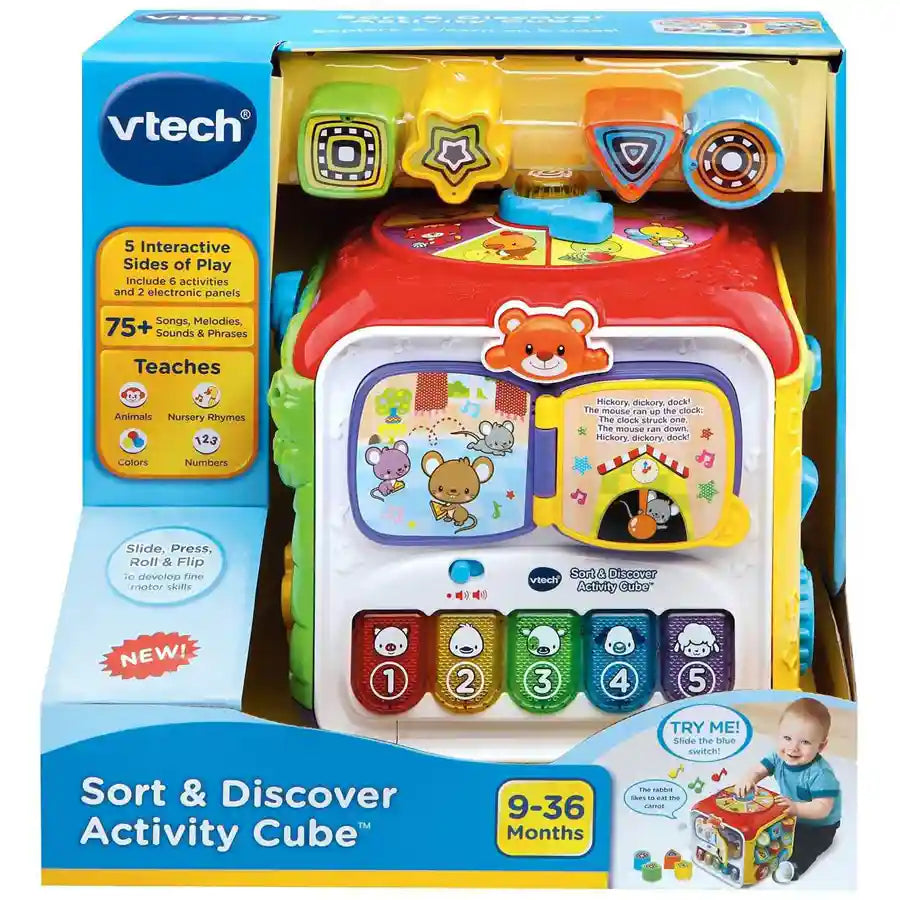 Vtech Sort & Discover Activity Cube Vtech Sort & Discover Activity Cube