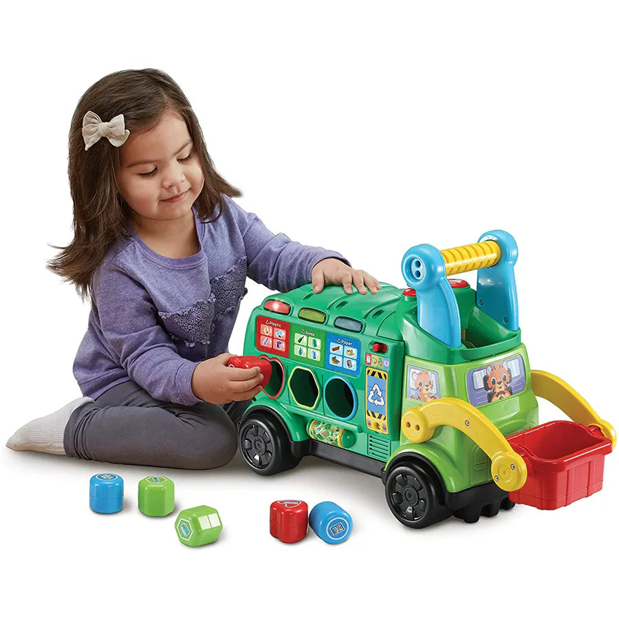 شاحنة إعادة التدوير Vtech Ride & Go شاحنة إعادة التدوير Vtech Ride & Go