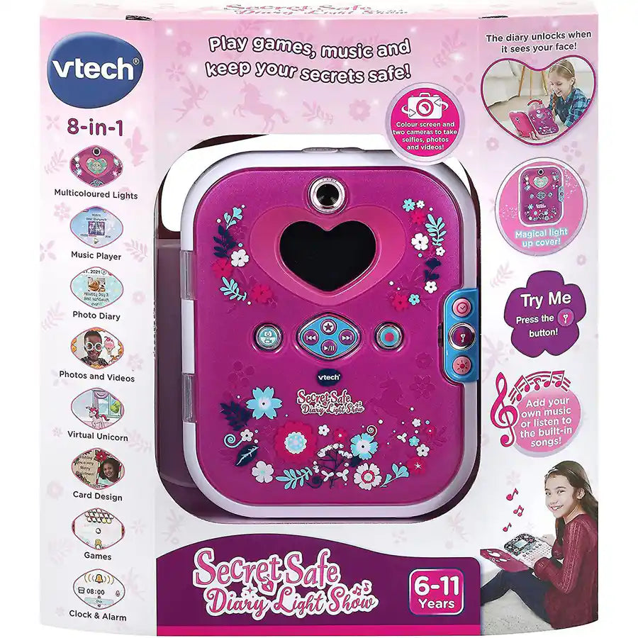 Vtech Secret Safe Diary Light Show Vtech Secret Safe Diary Light Show