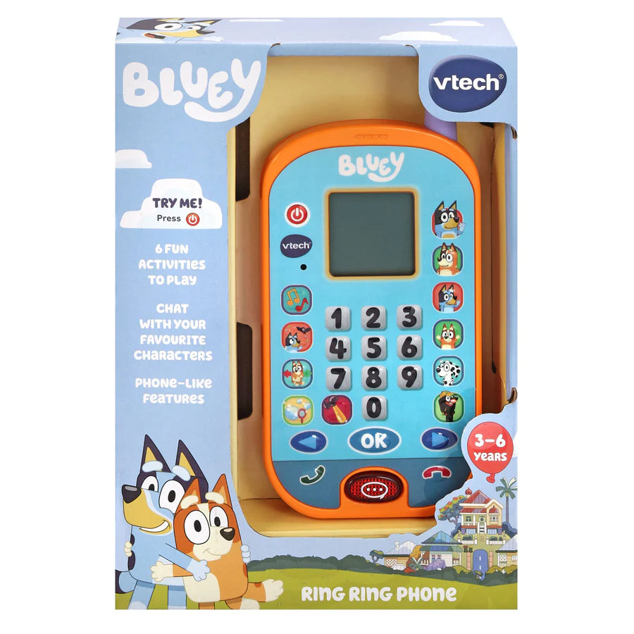 Vetch Bluey Ring Ring Phone Vetch Bluey Ring Ring Phone