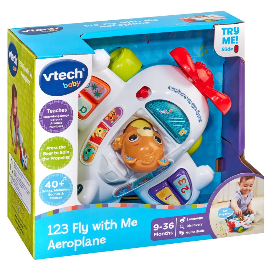 Vtech 123 Fly With Me Aeroplane