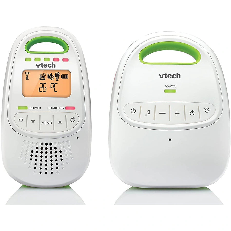 جهاز مراقبة الطفل الرقمي الصوتي VTech Baby مع شاشة LCD جهاز مراقبة الطفل الرقمي الصوتي VTech Baby مع شاشة LCD