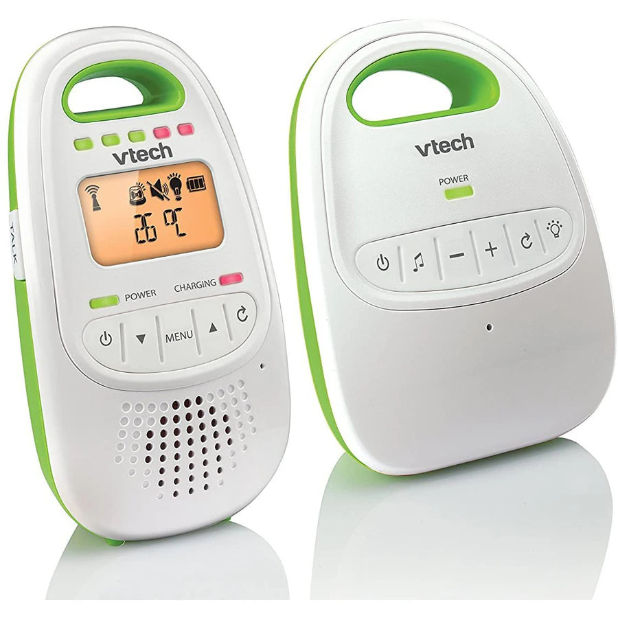 جهاز مراقبة الطفل الرقمي الصوتي VTech Baby مع شاشة LCD جهاز مراقبة الطفل الرقمي الصوتي VTech Baby مع شاشة LCD
