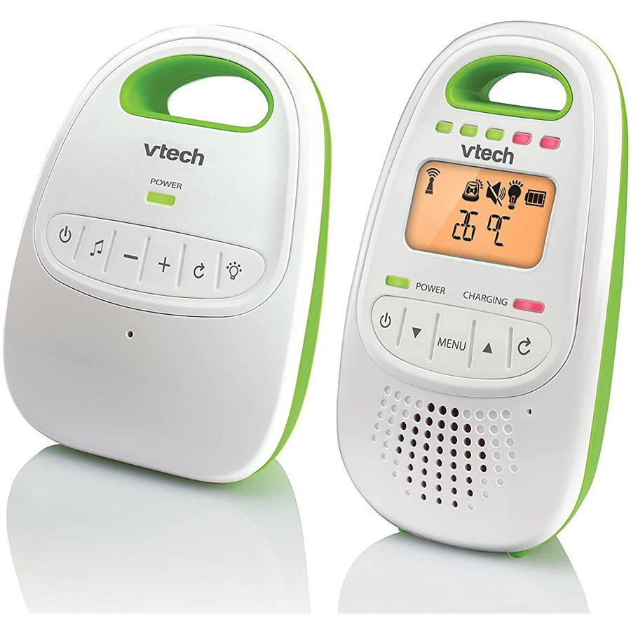 جهاز مراقبة الطفل الرقمي الصوتي VTech Baby مع شاشة LCD جهاز مراقبة الطفل الرقمي الصوتي VTech Baby مع شاشة LCD