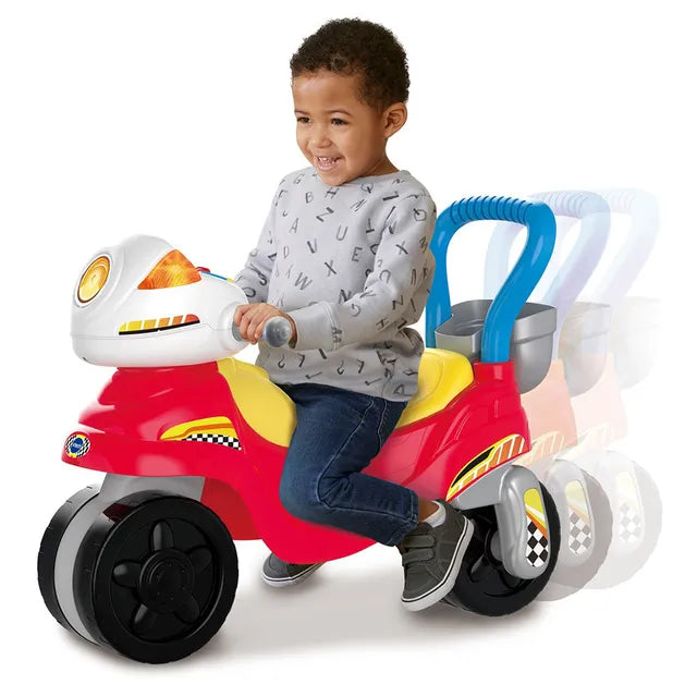 Vtech 3-IN-1 Ride With Me Motorbike (Red)