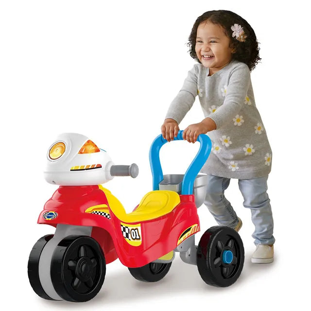 Vtech 3-IN-1 Ride With Me Motorbike (Red)