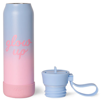 Citron 350ml Water Bottle (Pink Blue Glowup)