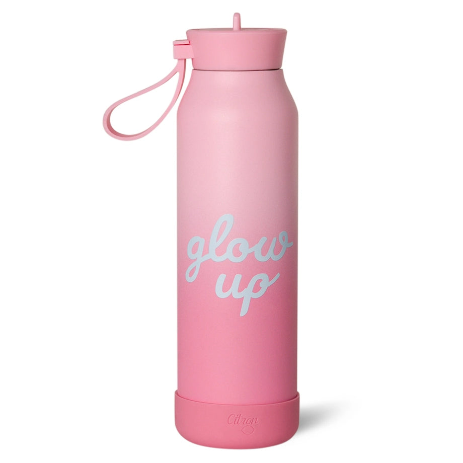 Citron 500ml Water Bottle (Pink Glowup)