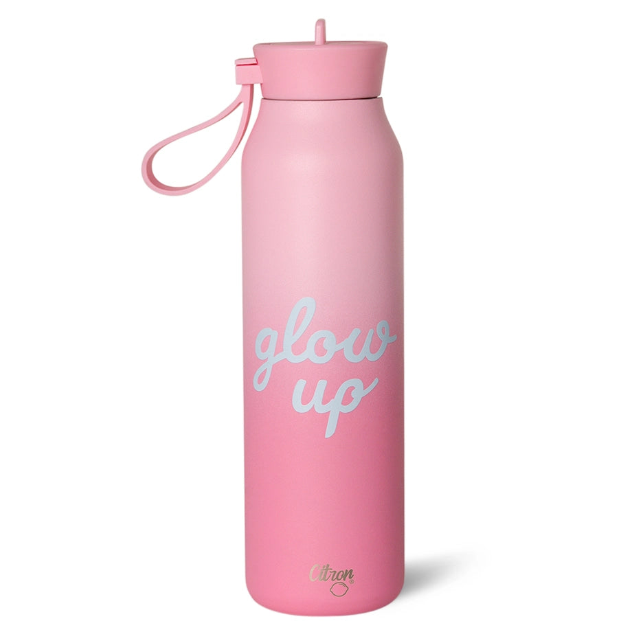 Citron 500ml Water Bottle (Pink Glowup)
