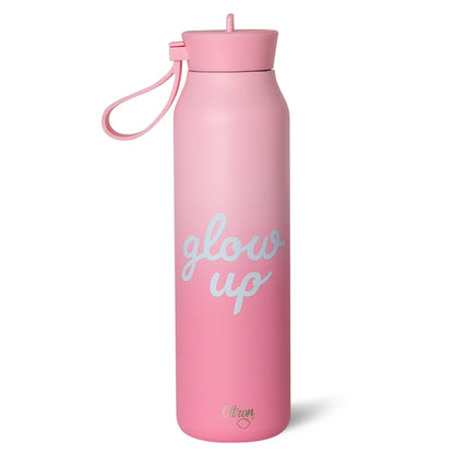 Citron 500ml Water Bottle (Pink Glowup)
