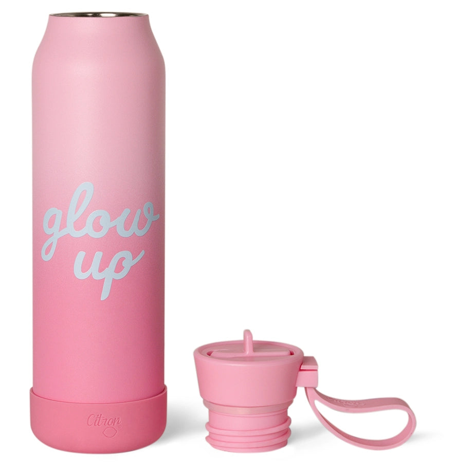 Citron 500ml Water Bottle (Pink Glowup)